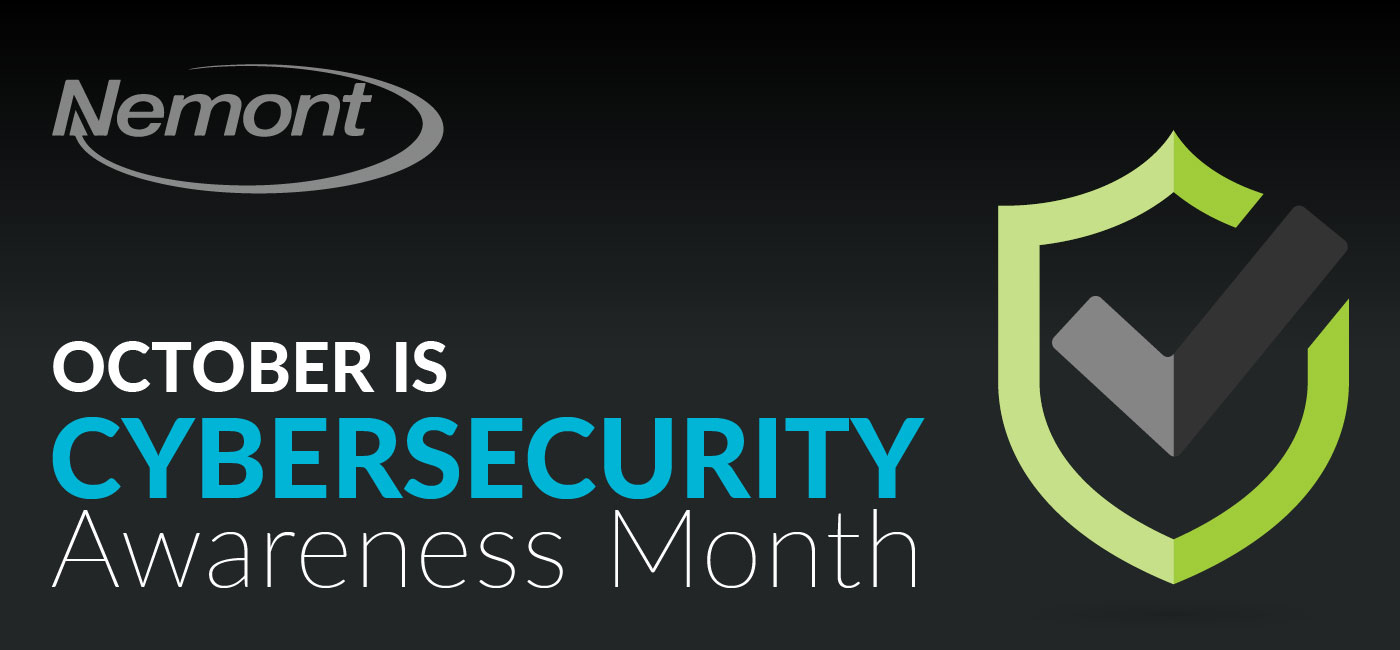 October is cybersecurity awareness month