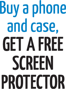 Get a free screen protector