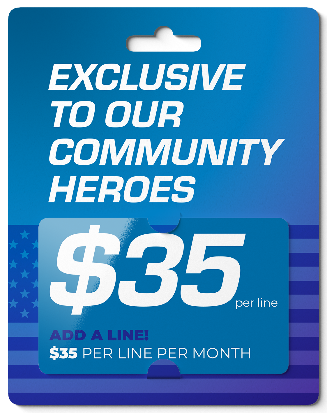 Exclusive to our community heroes
